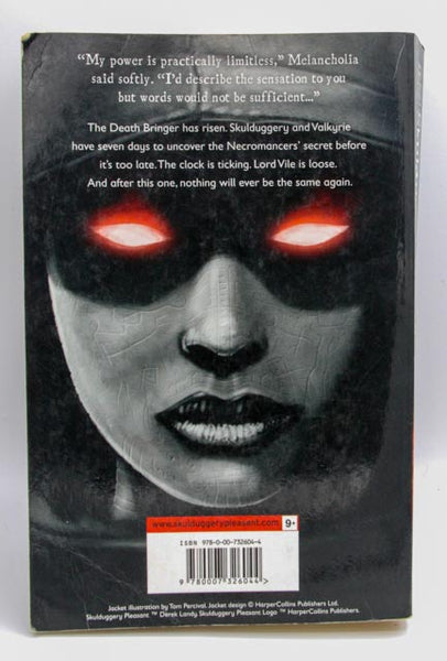 Derek Landy Skulduggery Pleasant: Death Bringer back cover used books