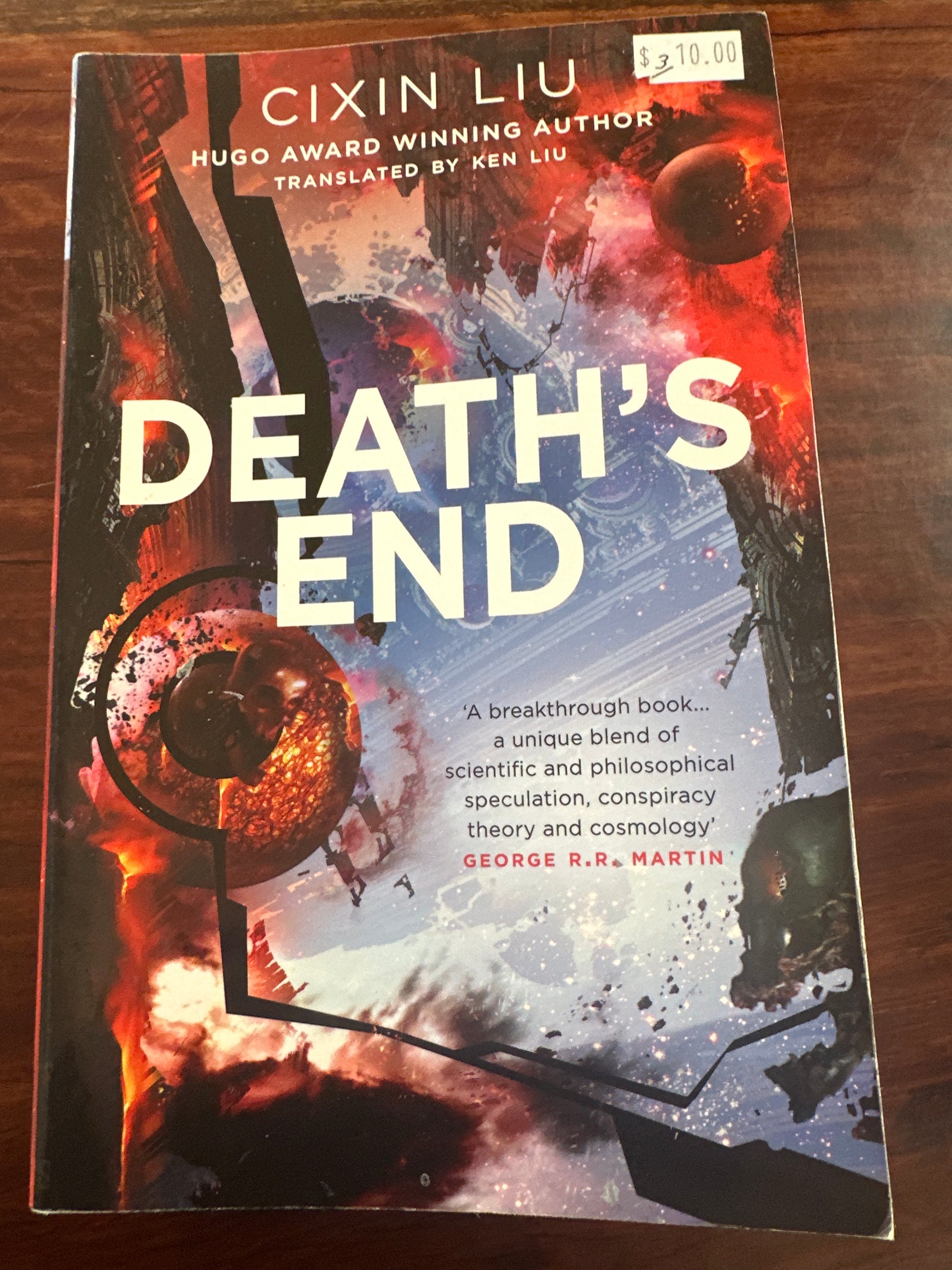 Cixin Liu Death's End front cover