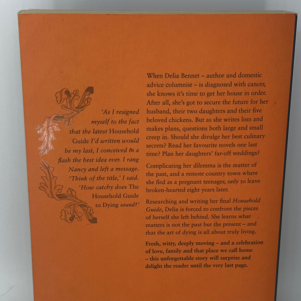 Debra Adelaide The Household Guide to Dying actual back cover used books