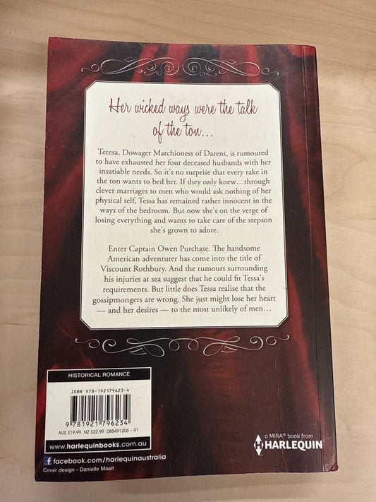 Nicola Cornick Desired Back Cover