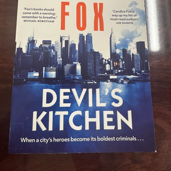 Candice Fox Devil's Kitchen front cover