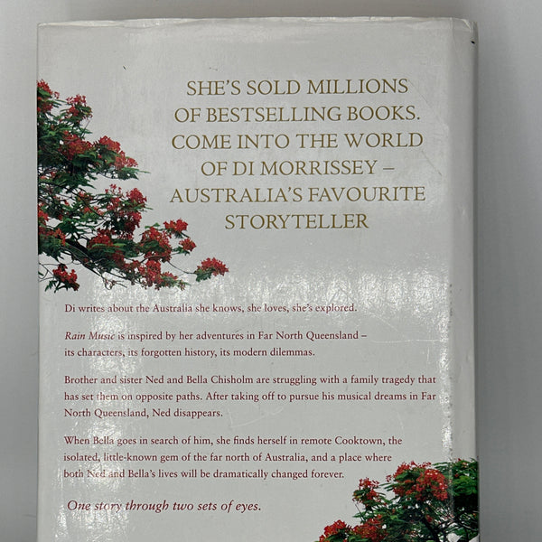 Di Morrissey Rain Music. Before You Face The Future, First You Must Confront The Past actual back cover used books