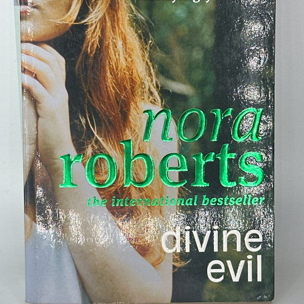 Nora Roberts Divine Evil actual front cover image