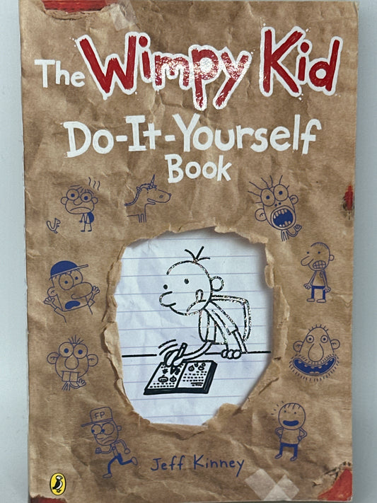 The Wimpy Kid Do-It-Yourself Book front cover used books