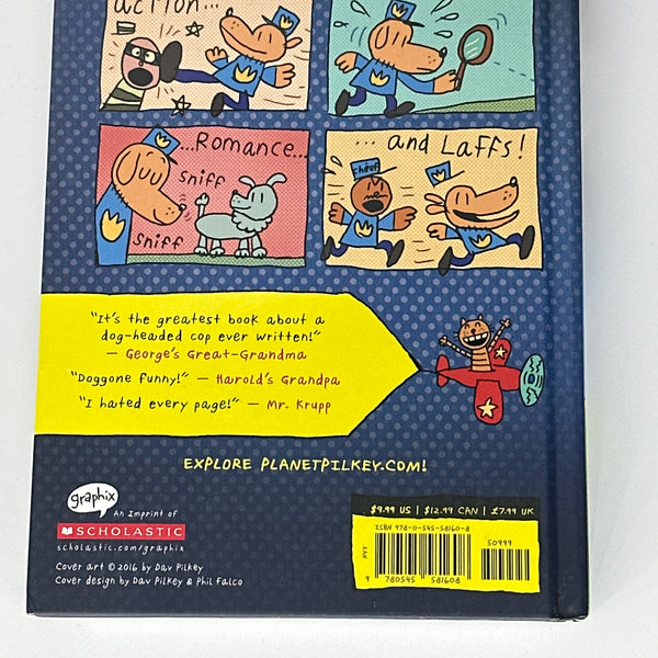 Dav Pilkey Dog Man: From the Creator of Captain Underpants (Dog Man #1) back cover image