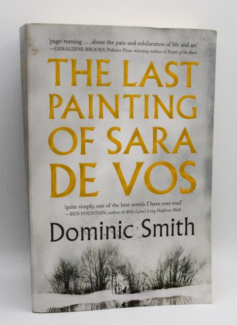 Dominic Smith The Last Painting of Sara De Vos actual front cover used books