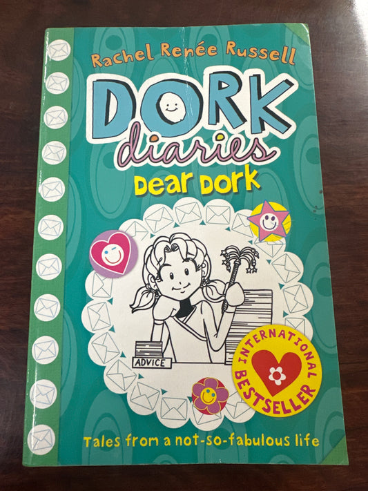 Dork Diaries: Dear Dork Rachel Renee Russell front cover image