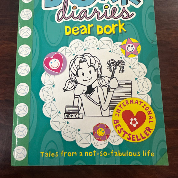 Dork Diaries: Dear Dork Rachel Renee Russell front cover image