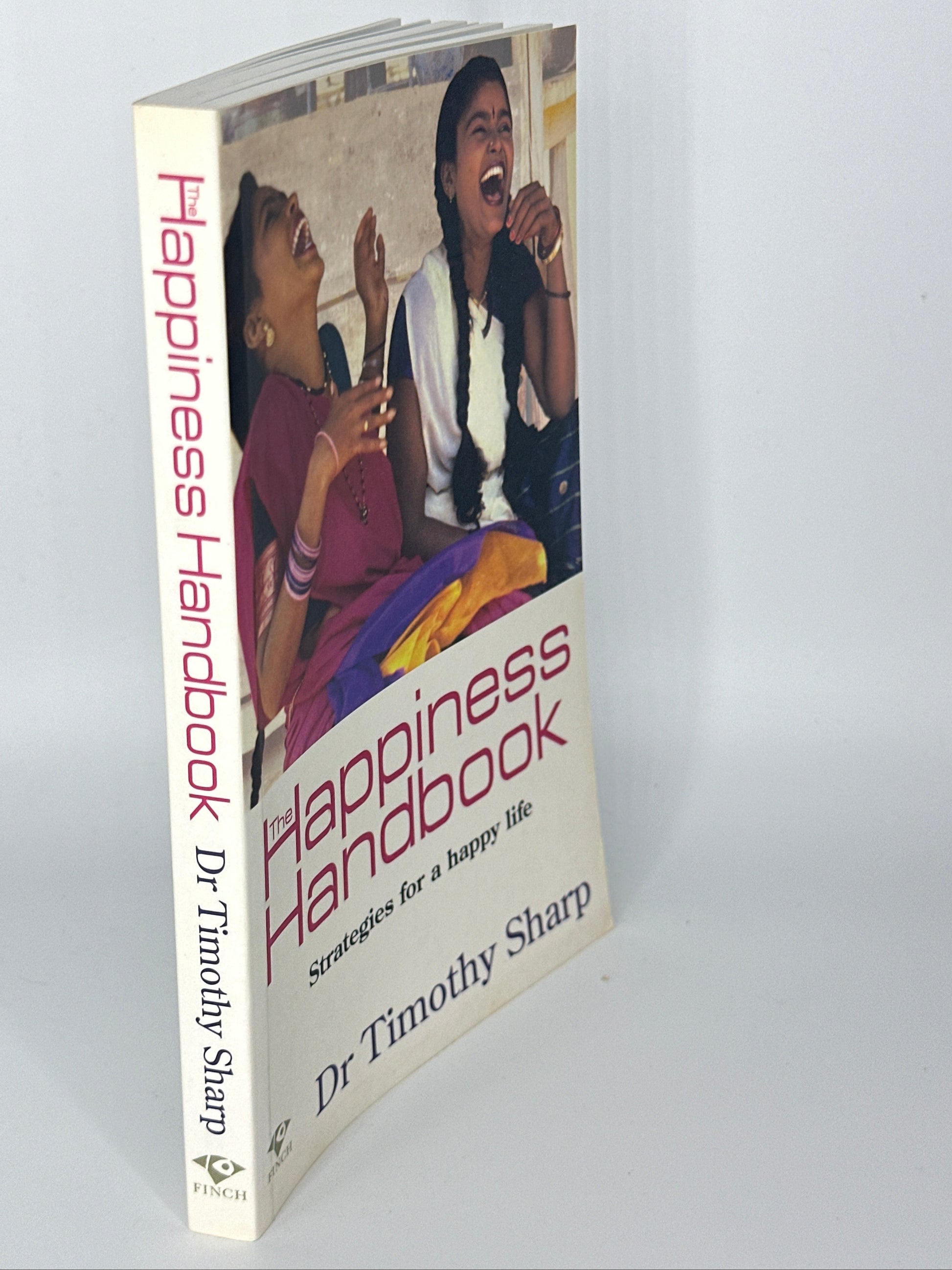Dr Timothy Sharp The Happiness Handbook actual spine used books