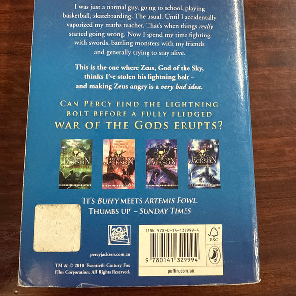 Percy Jackson and the Lightning Thief (Book1)