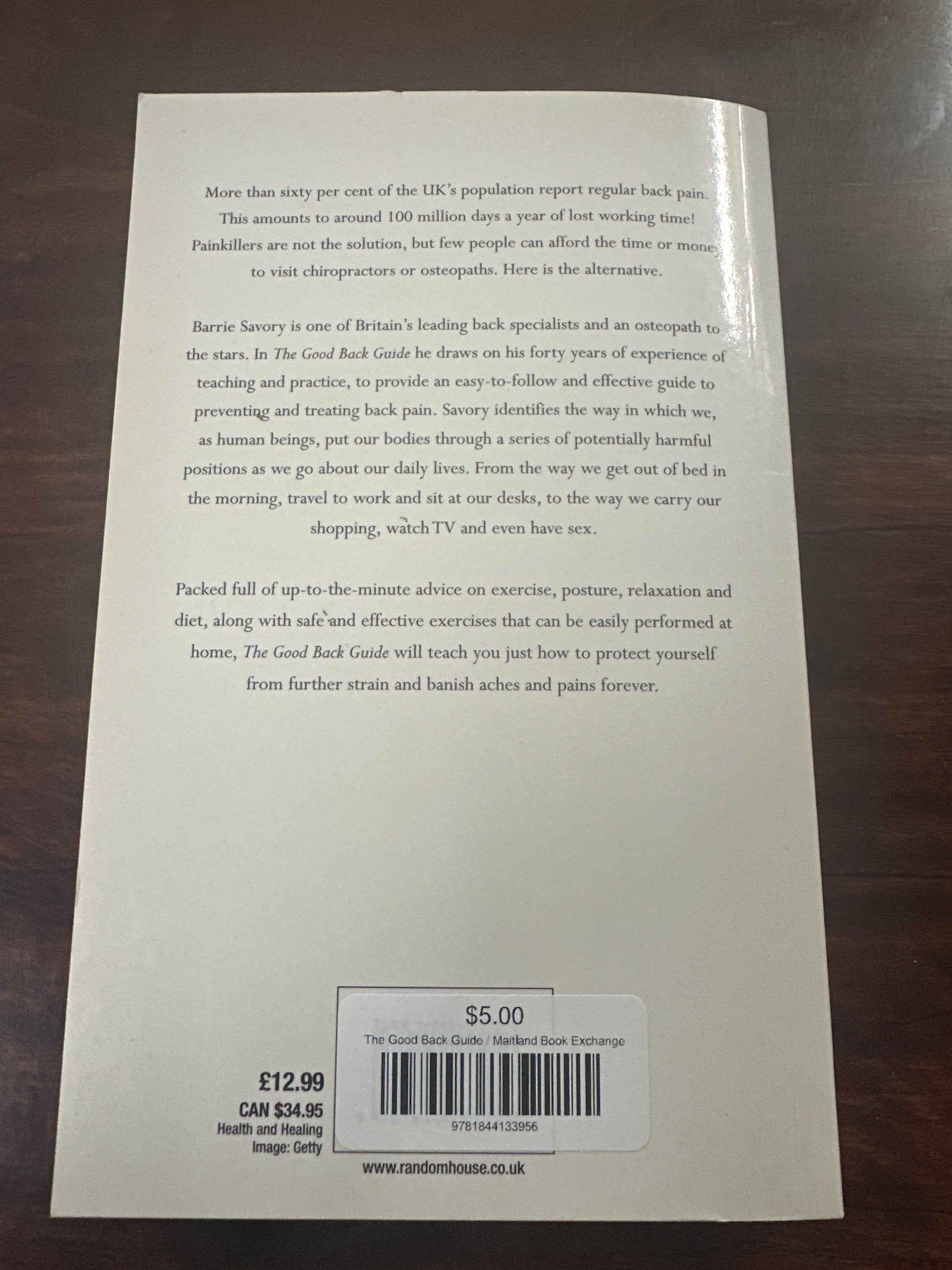 The Good Back Guide