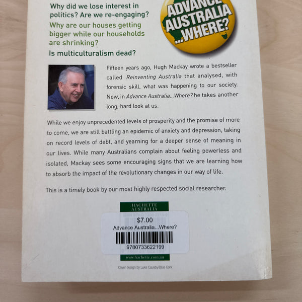 Advance Australia ... Where? - SIGNED COPY
