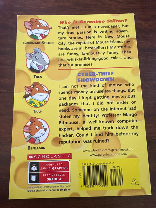 Cyber-Thief Showdown (Geronimo Stilton #68)