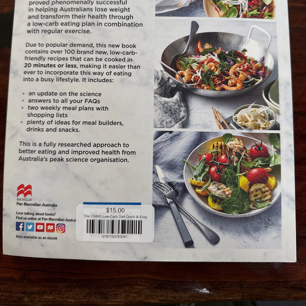 The CSIRO Low-Carb Diet Quick & Easy