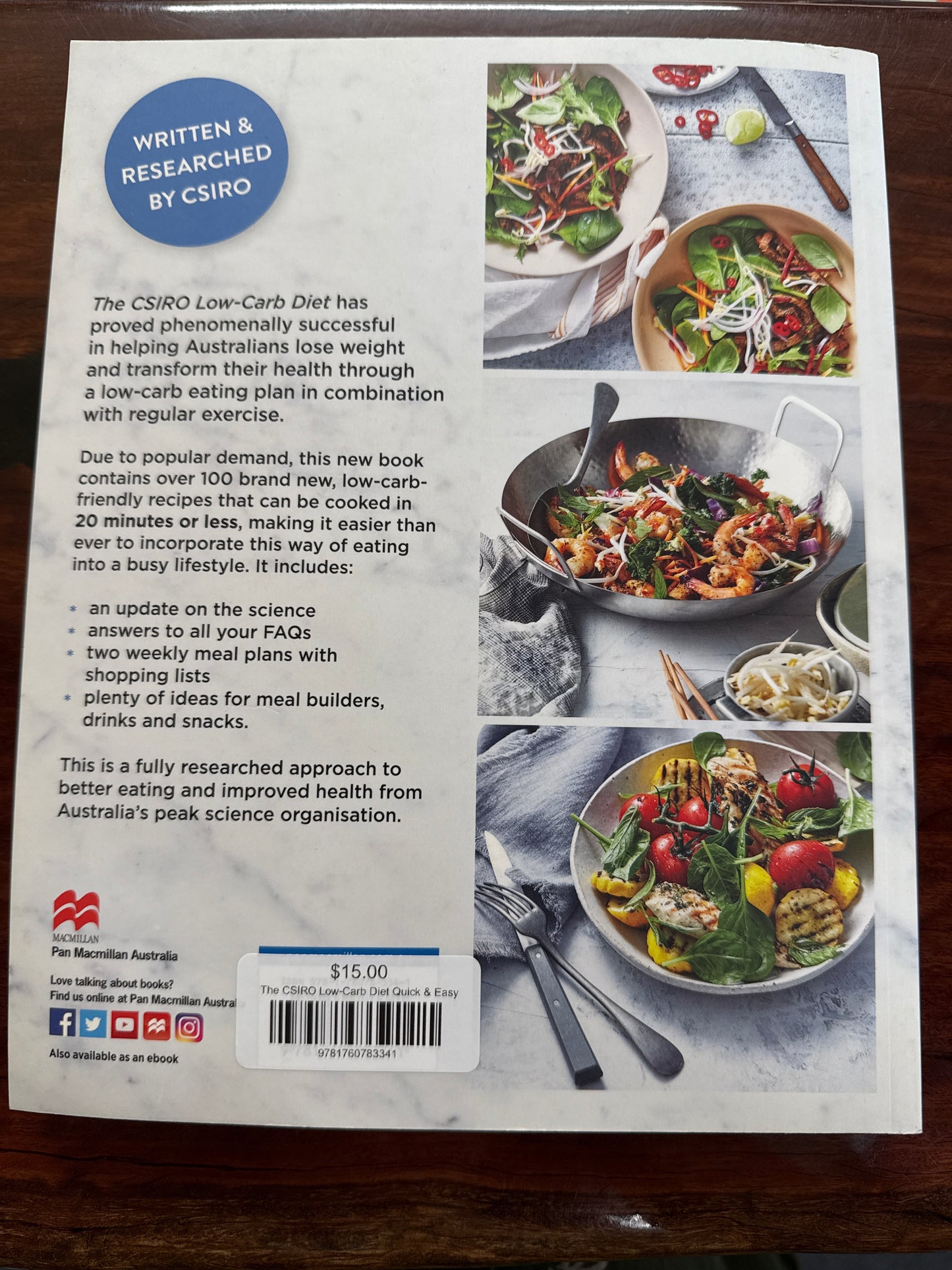 The CSIRO Low-Carb Diet Quick & Easy