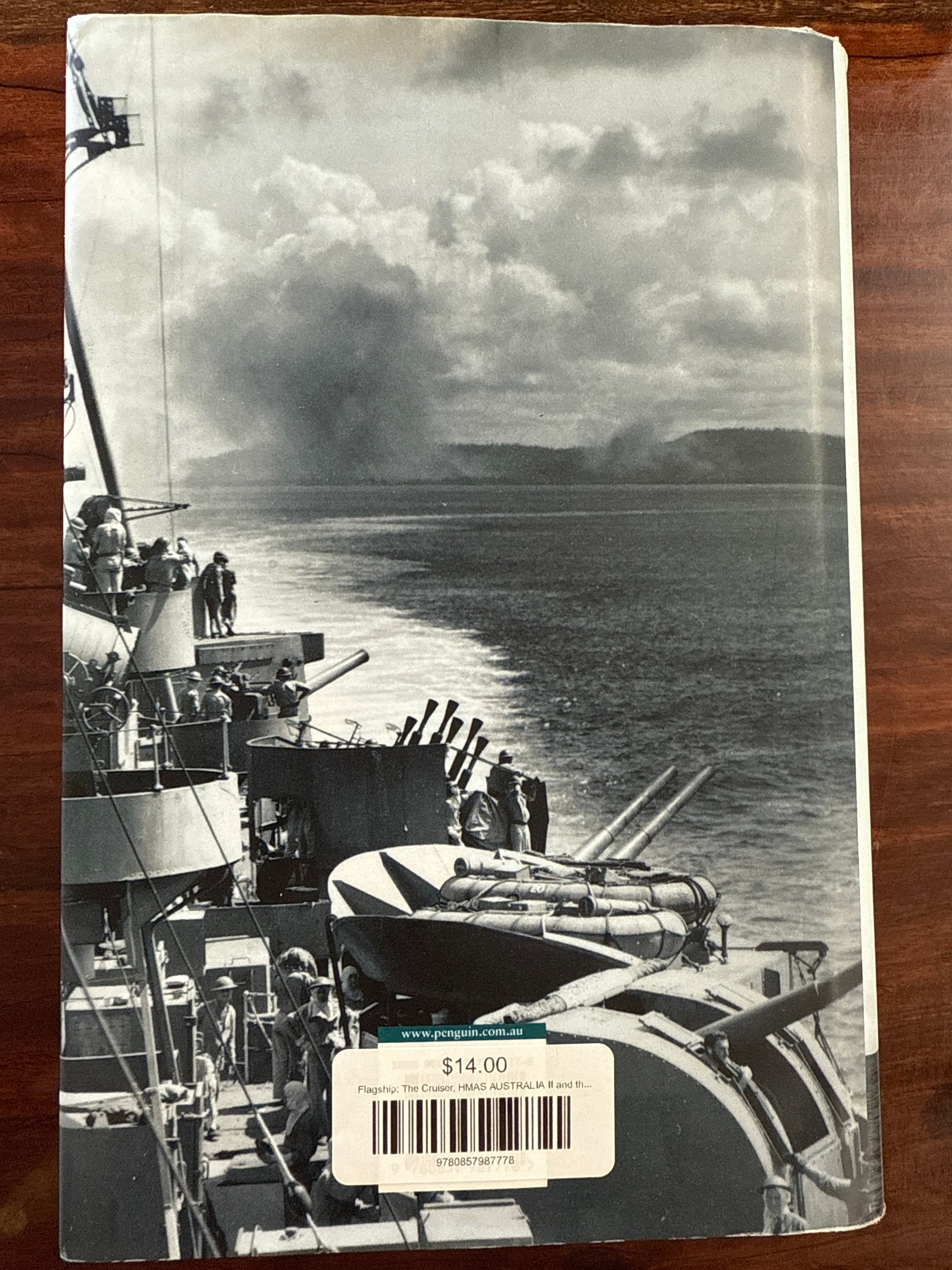 Flagship: The Cruiser, HMAS AUSTRALIA II and the Pacific War on Japan (Hardcover)