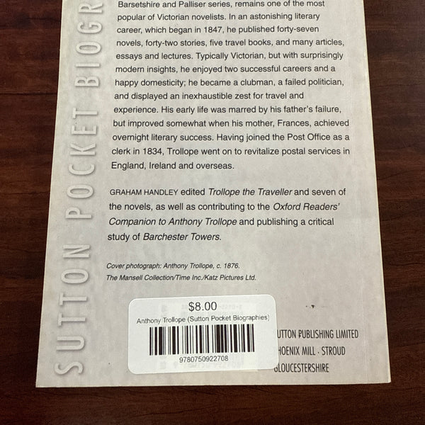 Anthony Trollope (Sutton Pocket Biographies)