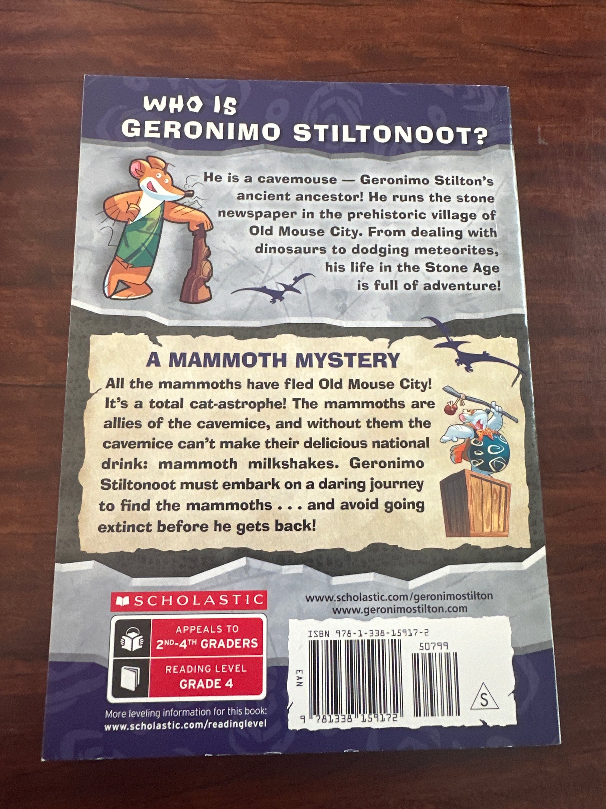 A Mammoth Mystery (Geronimo Stilton Cavemice #15)