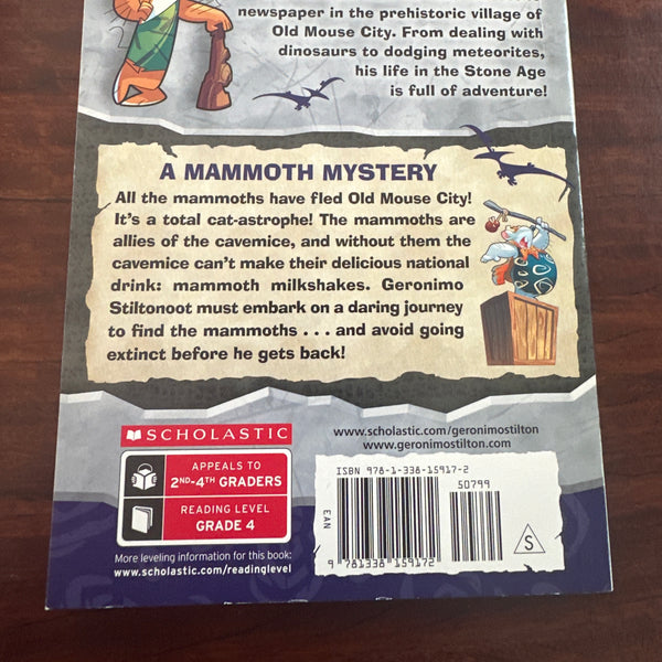 A Mammoth Mystery (Geronimo Stilton Cavemice #15)