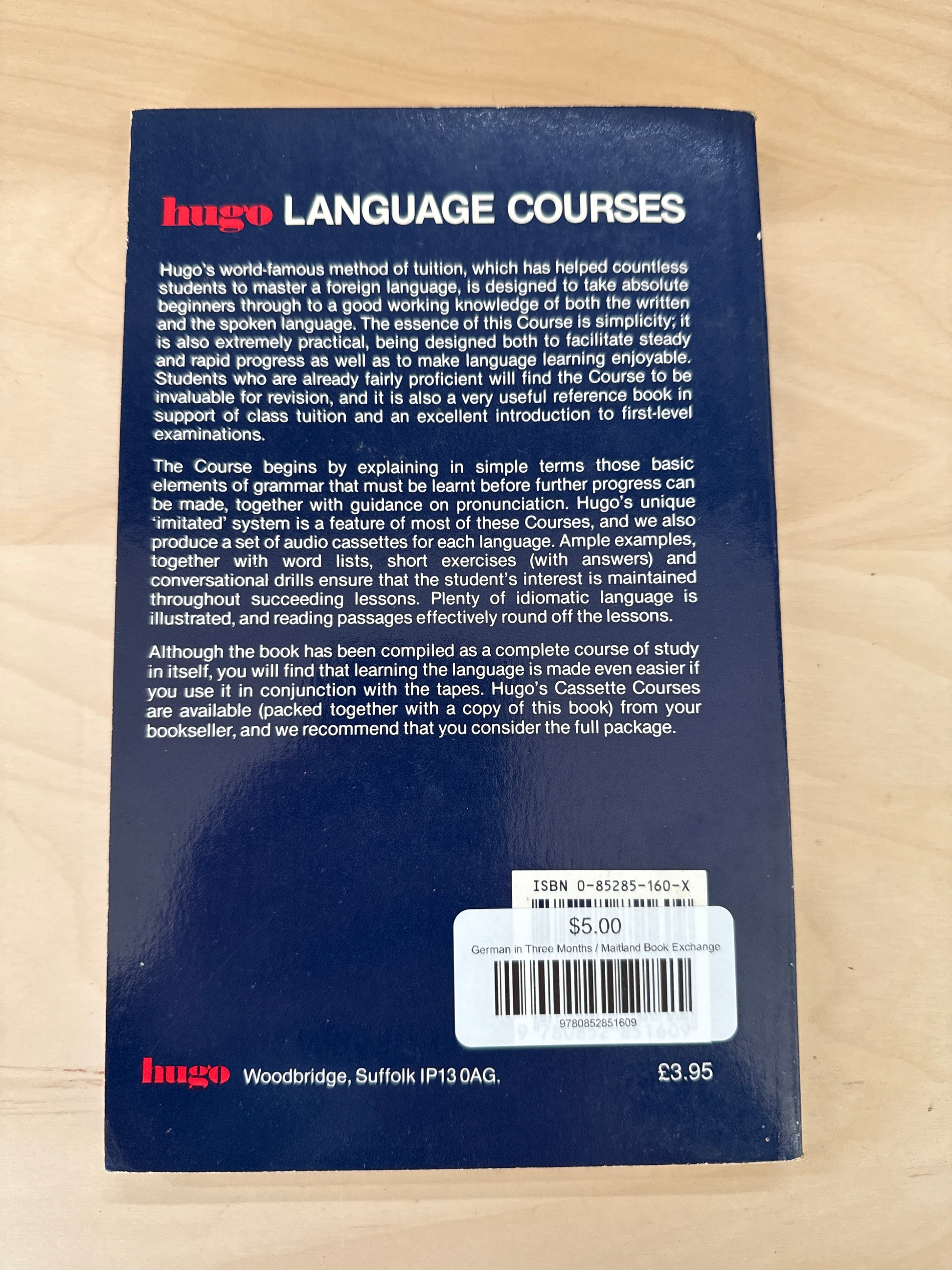 German in Three Months