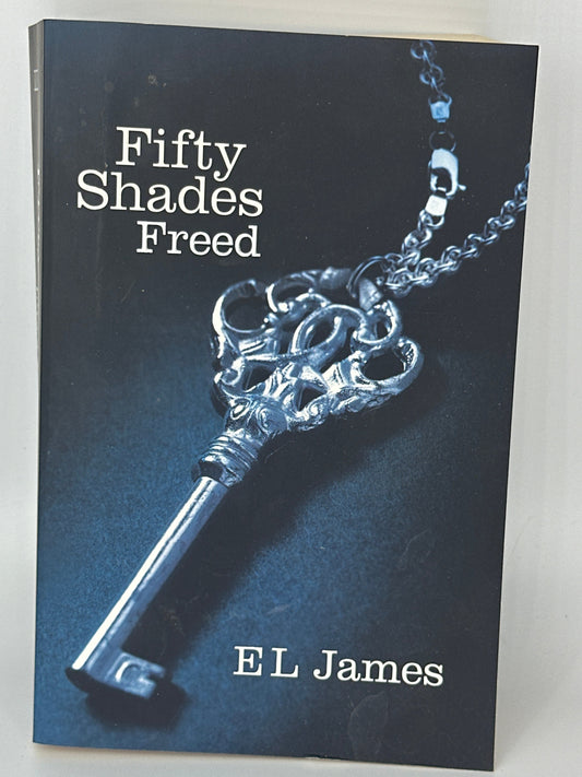 EL James Fifty Shades Freed actual front cover used books