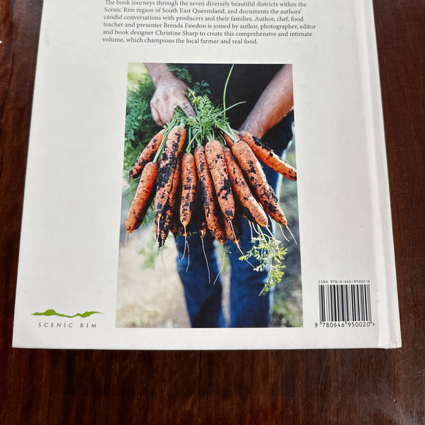 Back cover of Book titled 'Eat Local' 