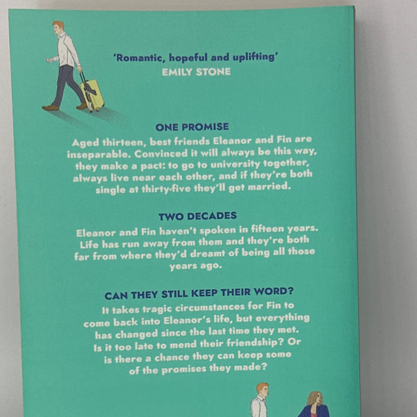 Emily Houghton Last Time We Met: A heart-warming and emotional will-they-won’t-they friends-to-lovers romance for 2022 actual back cover used books