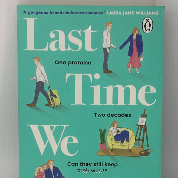 Emily Houghton Last Time We Met: A heart-warming and emotional will-they-won’t-they friends-to-lovers romance for 2022 actual front cover used books