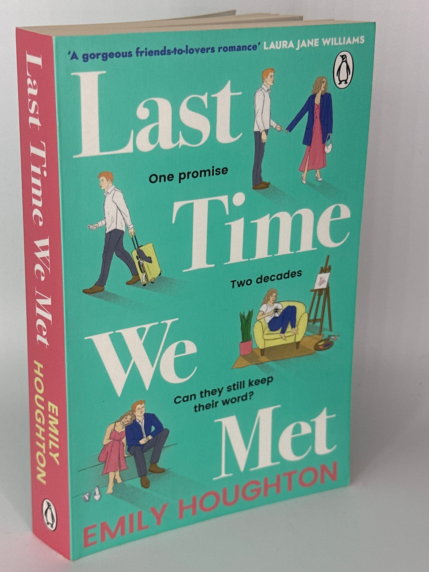 Emily Houghton Last Time We Met: A heart-warming and emotional will-they-won’t-they friends-to-lovers romance for 2022 actual spine used books