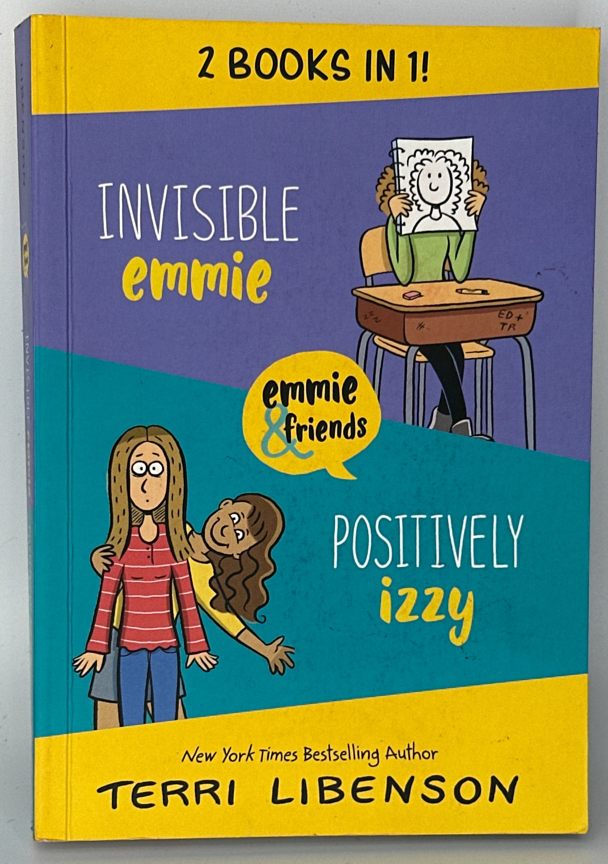 Invisible Emmie and Positively Izzy Bind-up: Invisible Emmie, Positively Izzy (Emmie & Friends) front cover used books