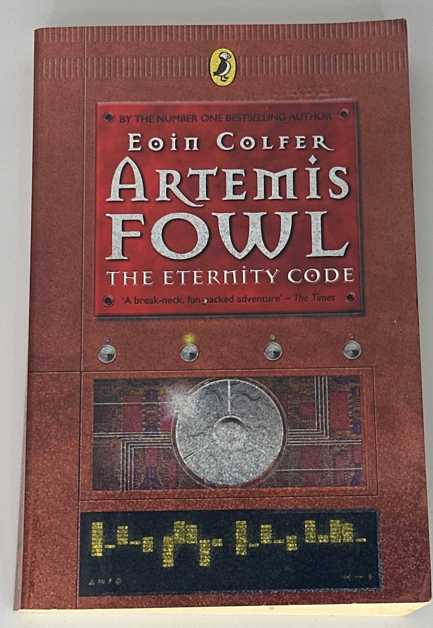 Colfer Artemis Fowl: The Eternity Code front cover image