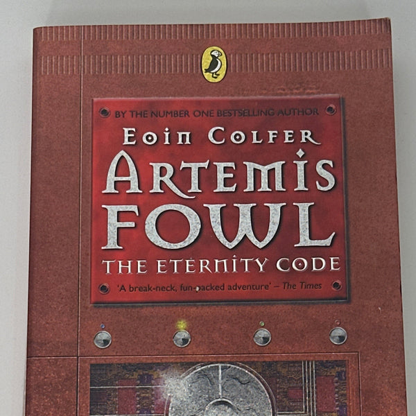 Colfer Artemis Fowl: The Eternity Code front cover image