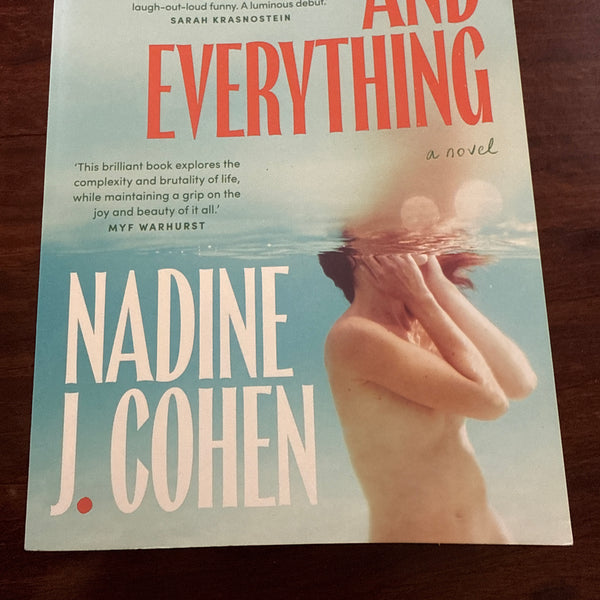 Nadine J Cohen Everyone and Everything cover