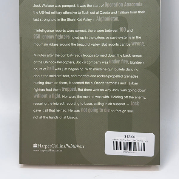 18 Hours: The True Story Of An Sas War Hero