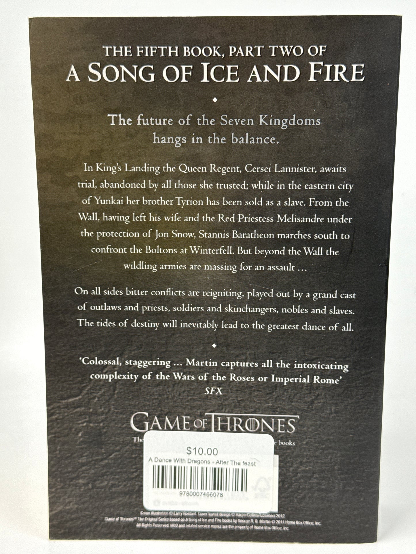 A Dance With Dragons - After The feast