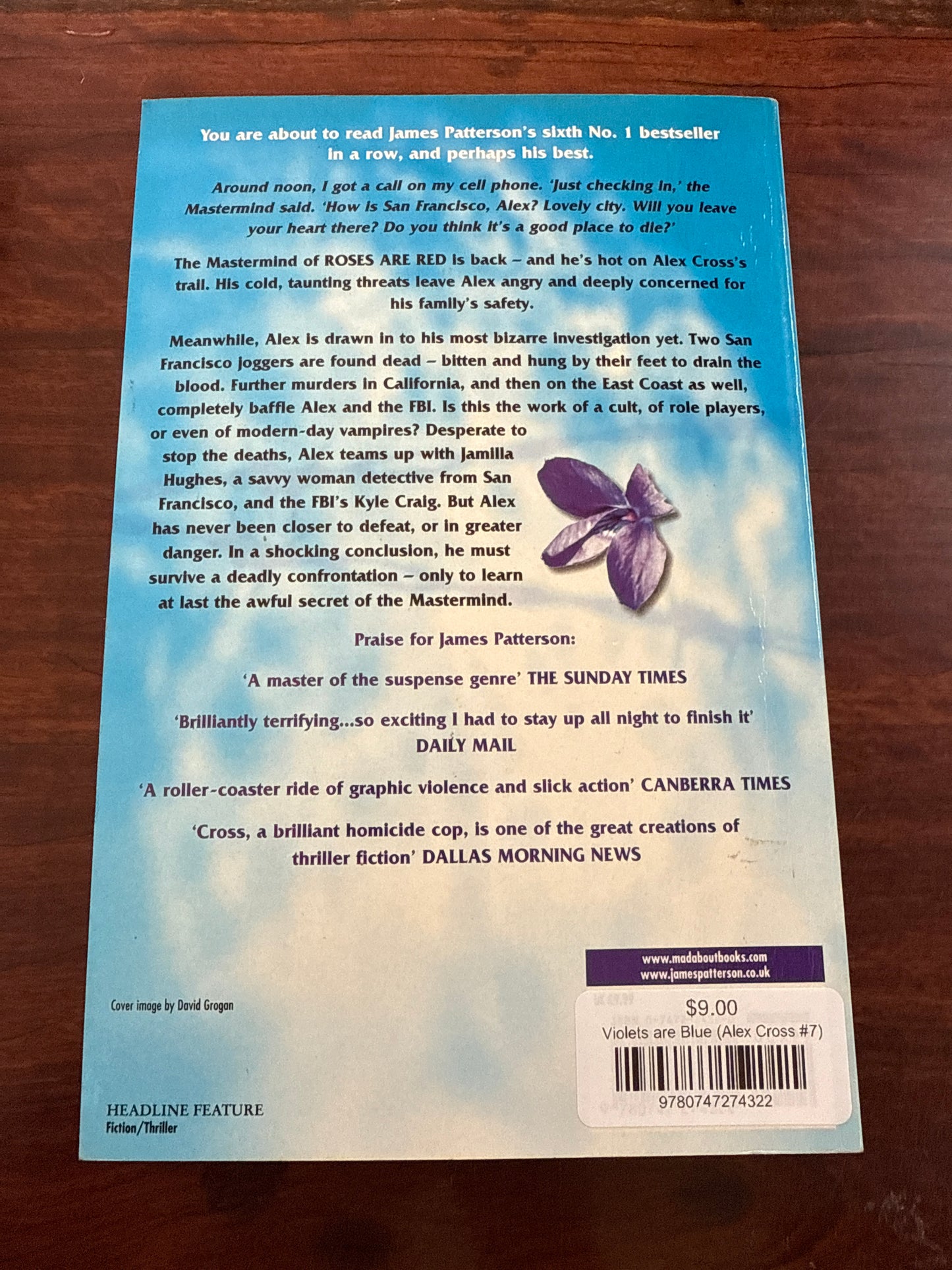 Violets are Blue (Alex Cross #7)