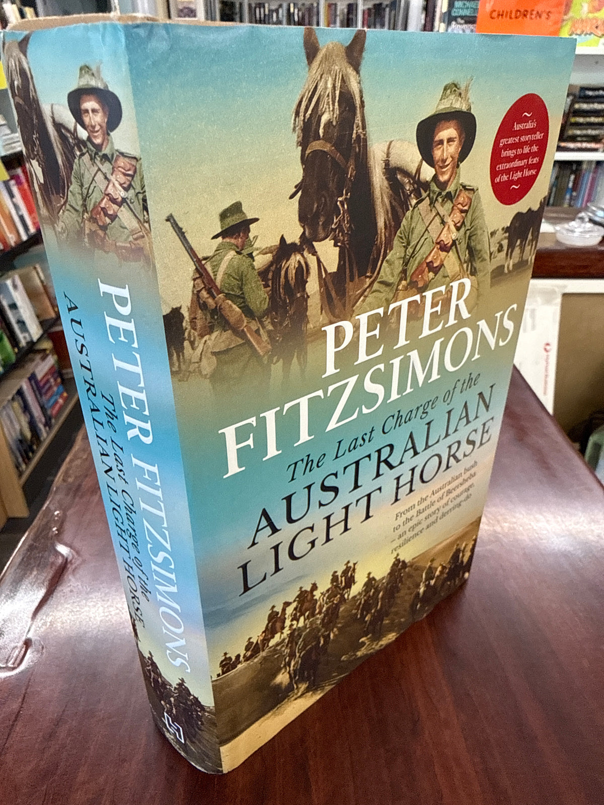 The Last Charge of the Australian Light Horse (Hardcover)