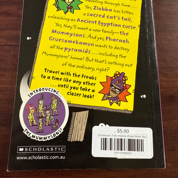 Zombiesons' Time Machine (Freak Street: Next Generation #3)