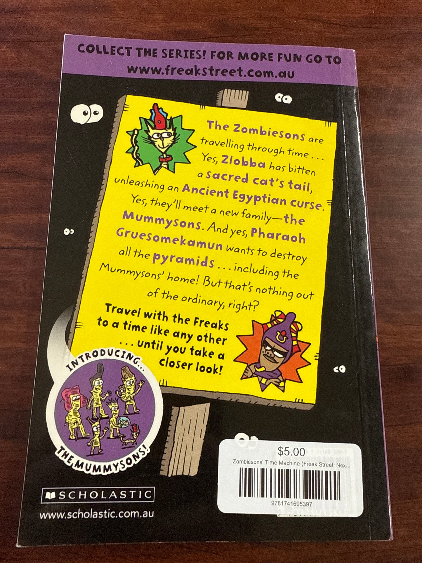 Zombiesons' Time Machine (Freak Street: Next Generation #3)