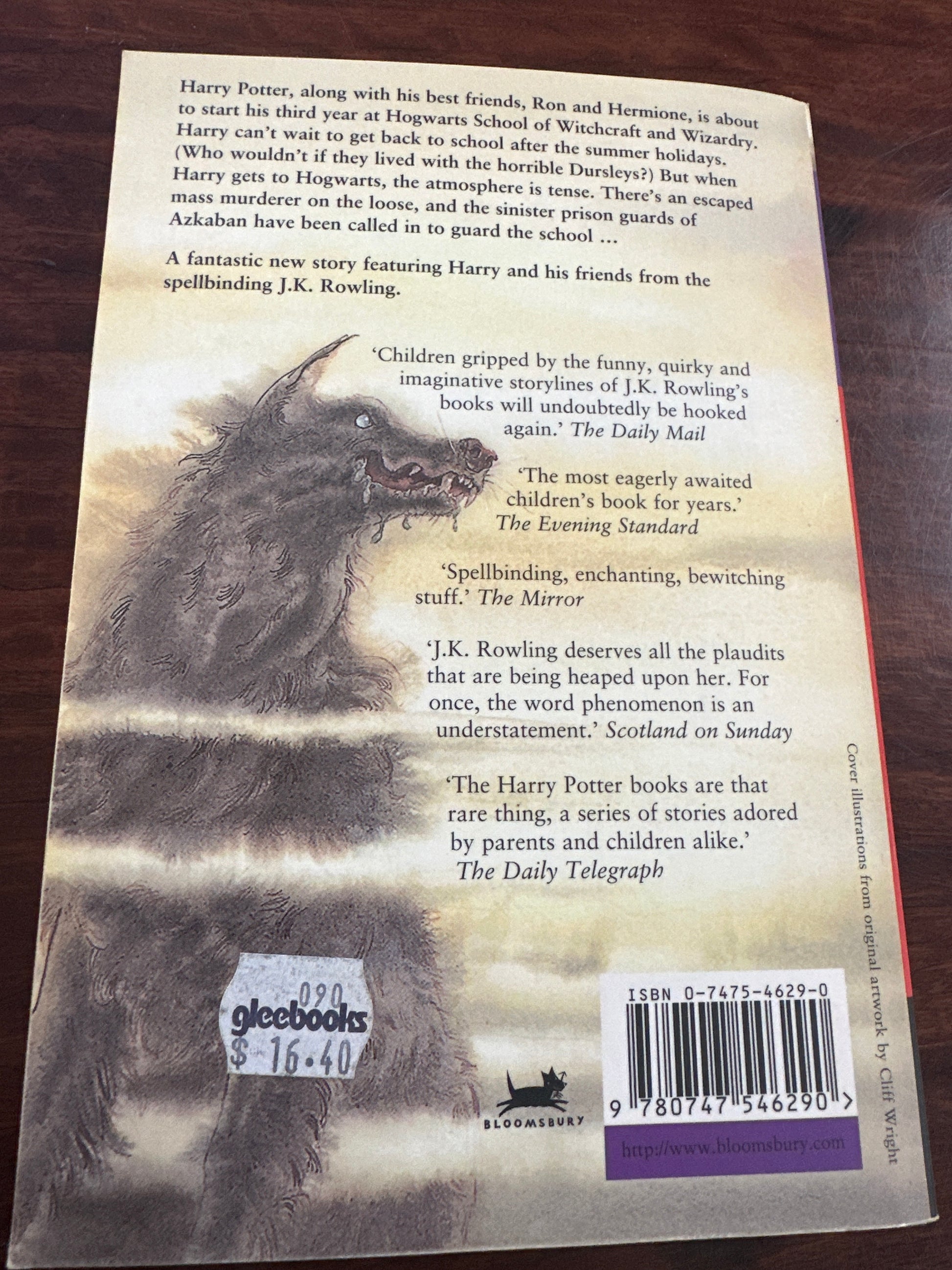 Harry Potter and the Prisoner of Azkaban (Book3)