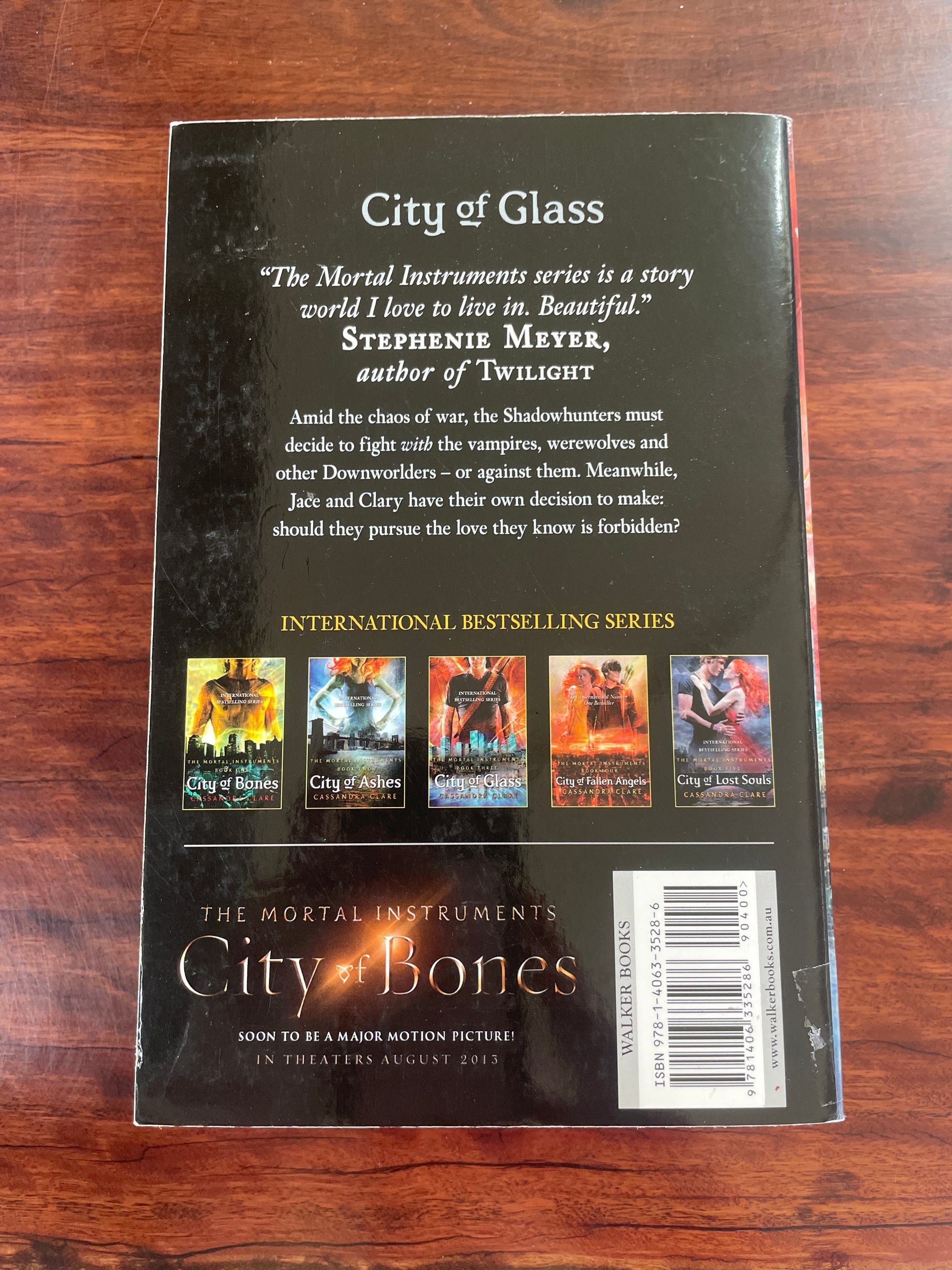 City of Glass; Mortal Instruments Book3
