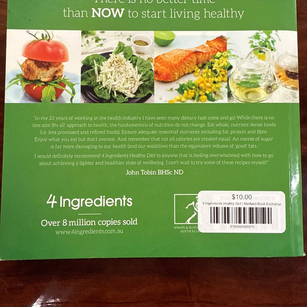 4 Ingredients Healthy Diet
