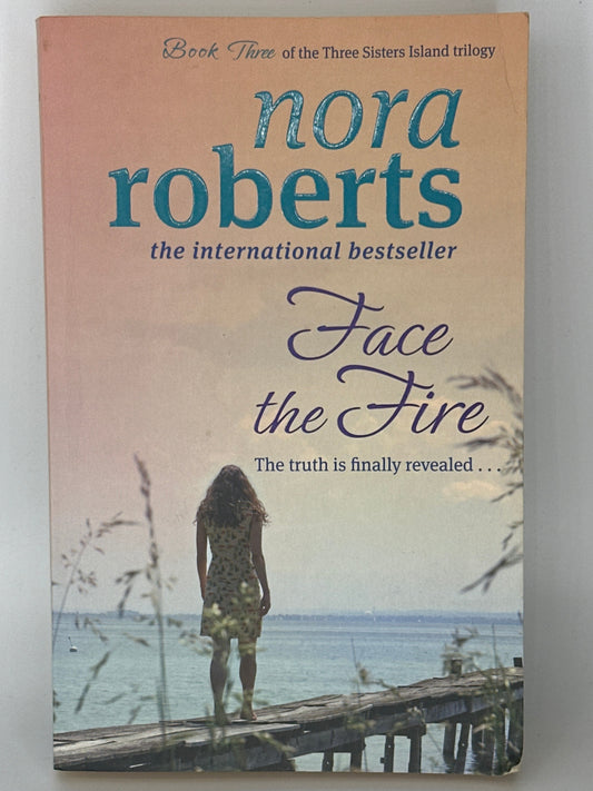 Nora Roberts Face The Fire actual cover used books