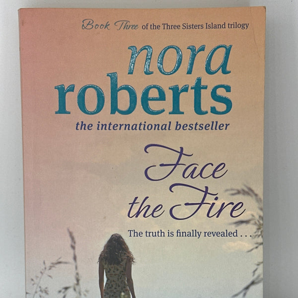 Nora Roberts Face The Fire actual cover used books