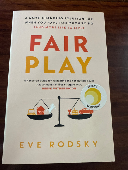 Eve Rodsky Fair Play cover
