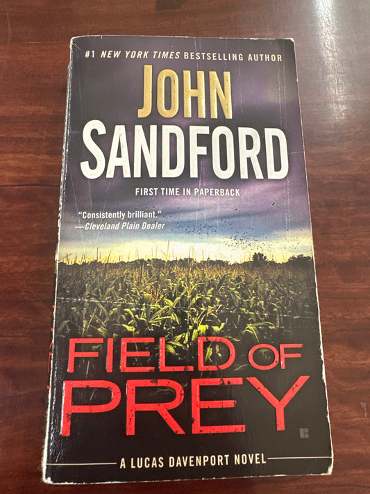 John Sandford Field of Prey front cover