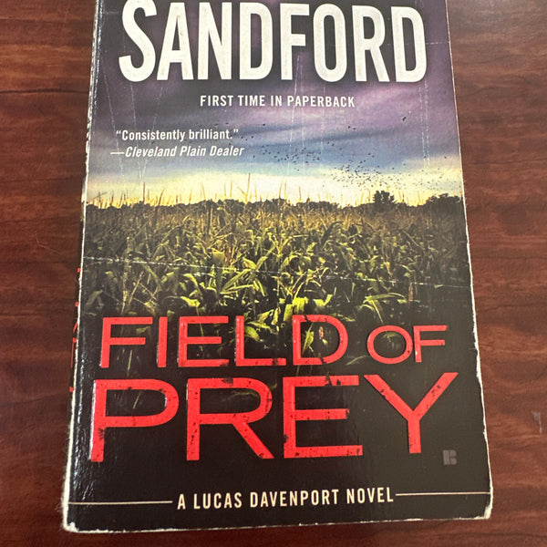 John Sandford Field of Prey front cover