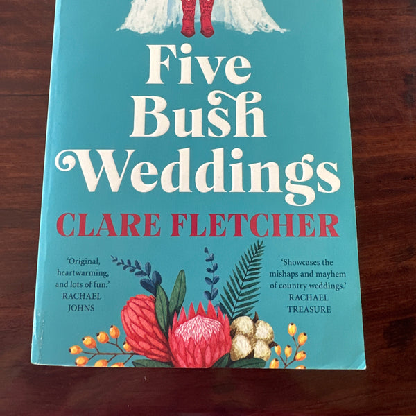 Clare Fletcher Five Bush Weddings Front cover