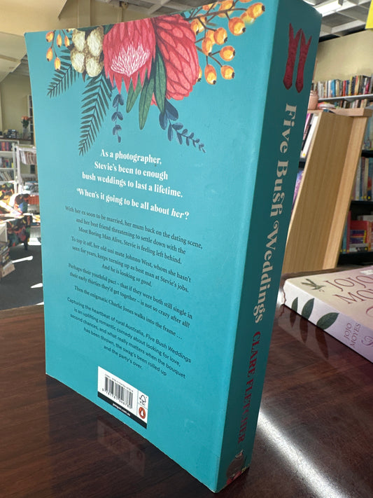 Clare Fletcher Five Bush Weddings back cover