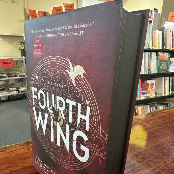 Rebecca Yarros Fourth Wing (Special Edition) (The Empyrean Book1) side cover